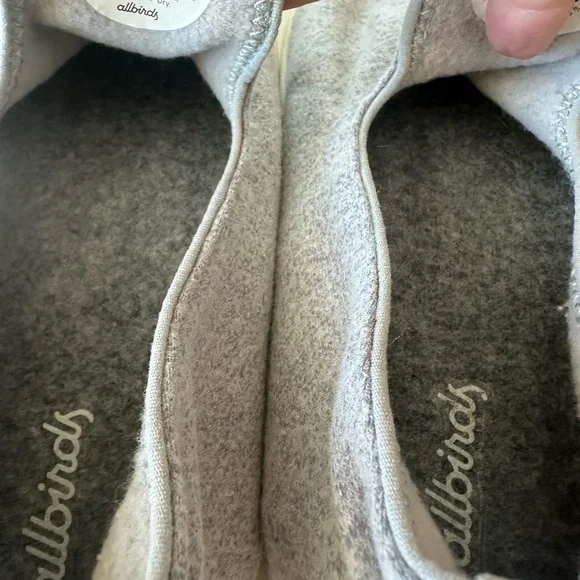 Allbirds Wool Tree Huggers Slip-On Casual Sneakers Light Grey Women’s Size 8 - Picture 14 of 16